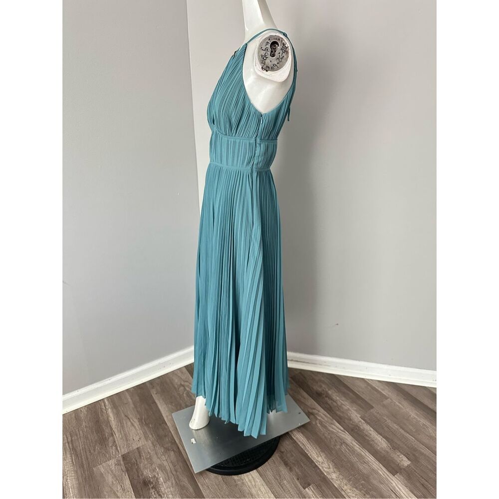 SIMKHAI Carli Plisse Midi Dress US 4 $595 - Picture 7 of 11